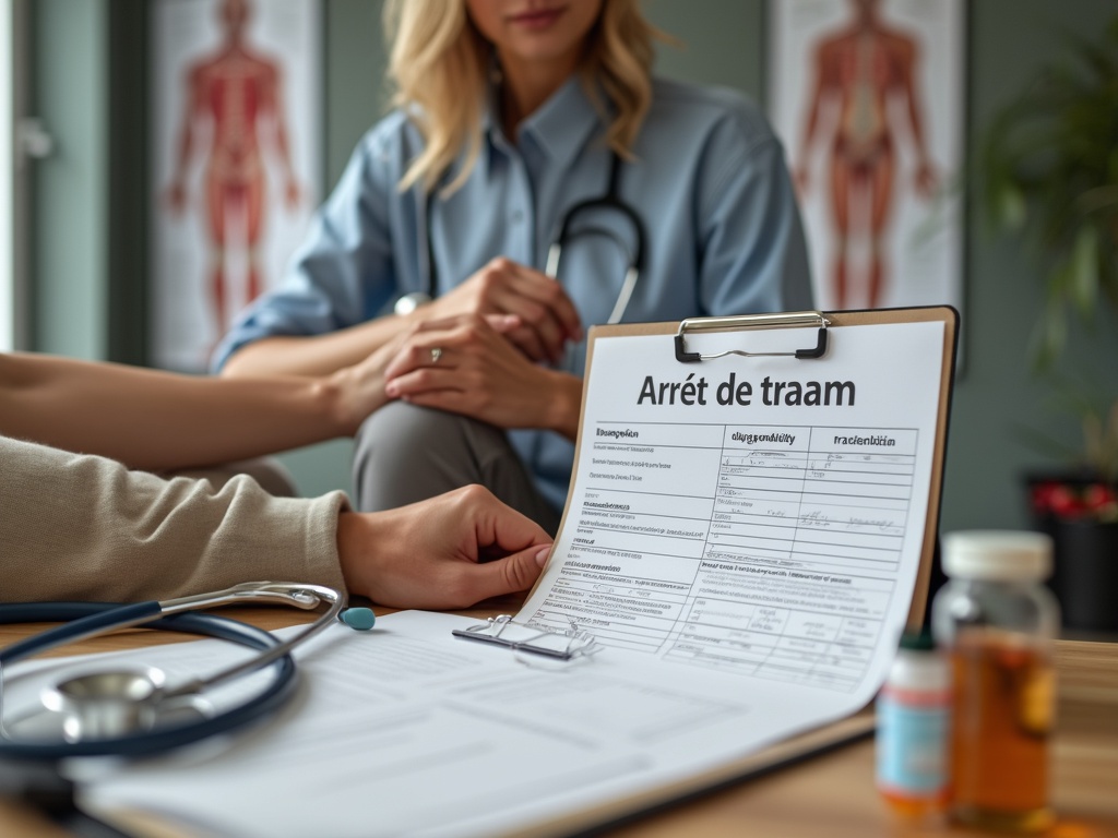 Combien d'arrêt de travail pour une algodystrophie