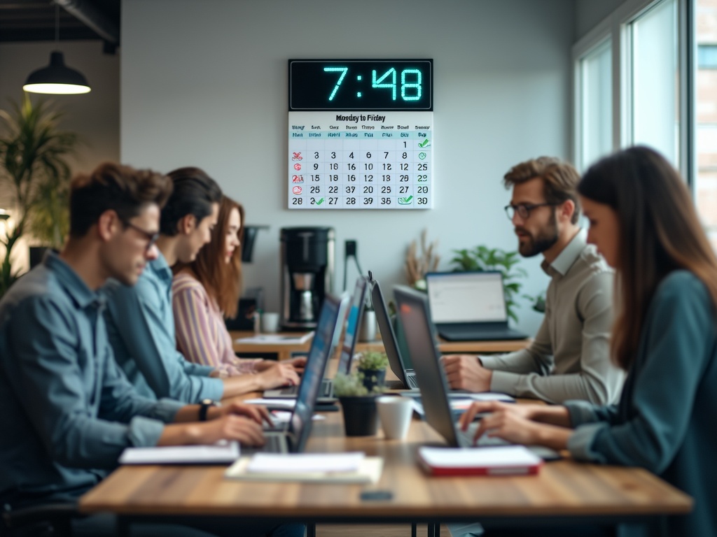 39h par semaine répartition des heures sur 5 jours