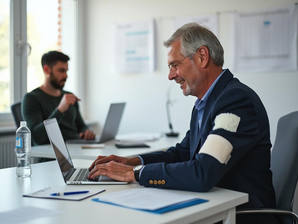 peut on travailler apres une infiltration de l'épaule