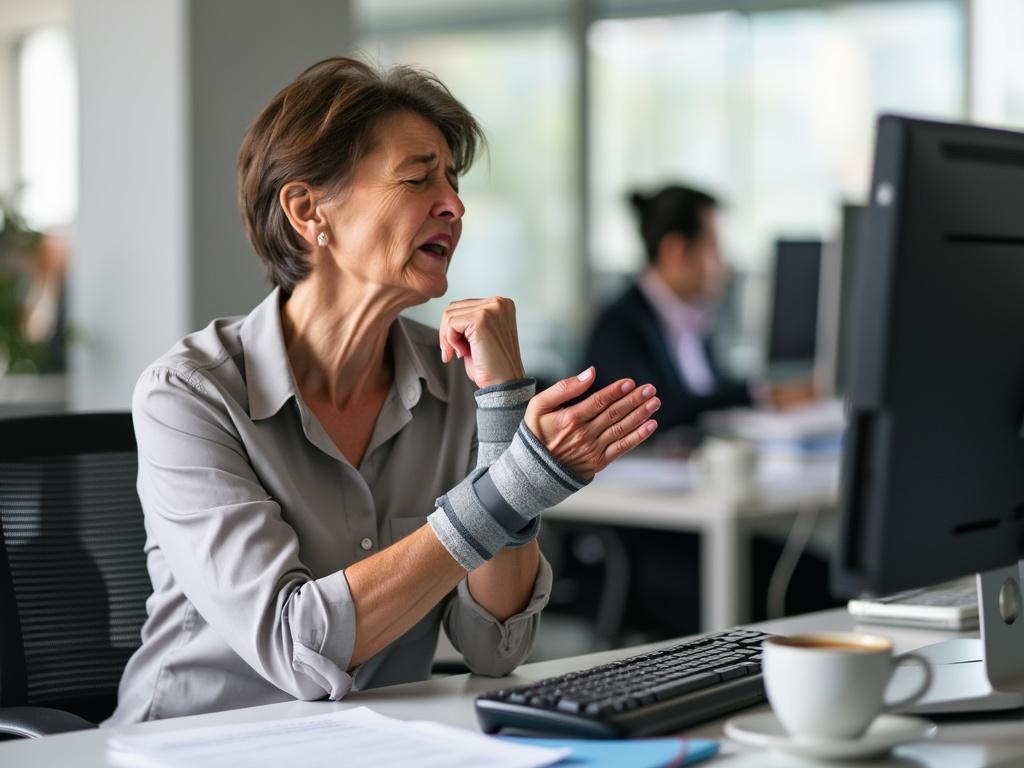 peut on travailler avec une algodystrophie de la main
