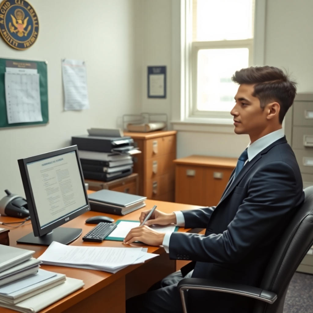 assistant section office