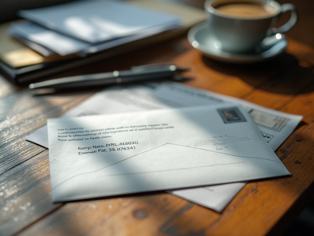 enveloppe non affranchie