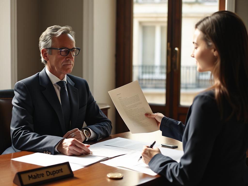 formule de politesse à notaire