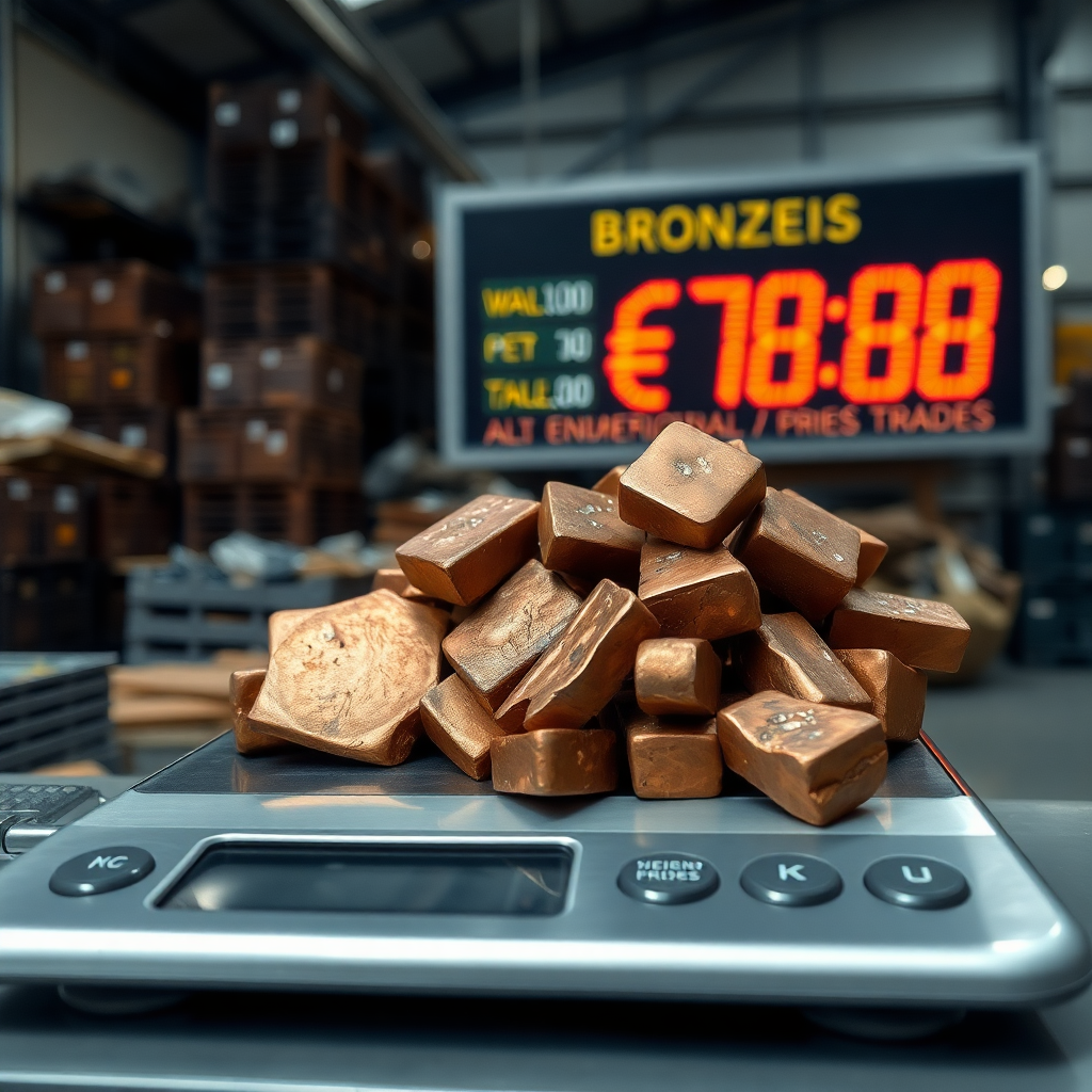 prix du bronze au kilo