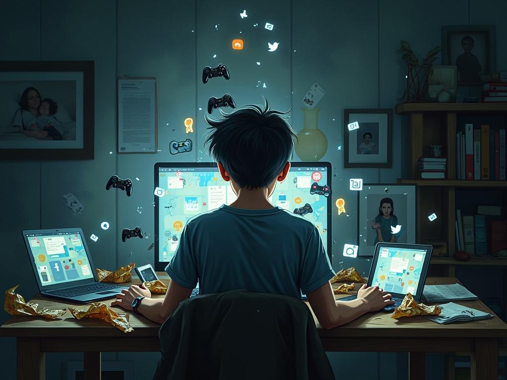 quelles peuvent être les principales conséquences de la cyberdépendance