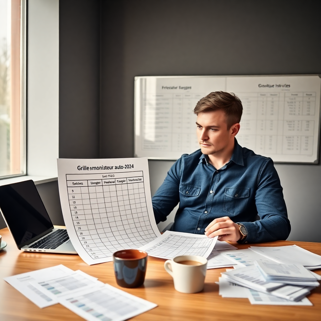 grille salaire moniteur auto-école 2024