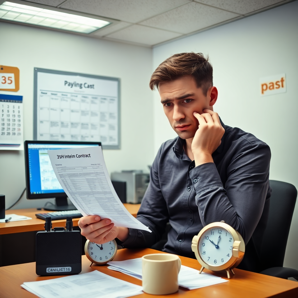 contrat intérim 35h mais travaille moins