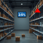 variation de stock négative