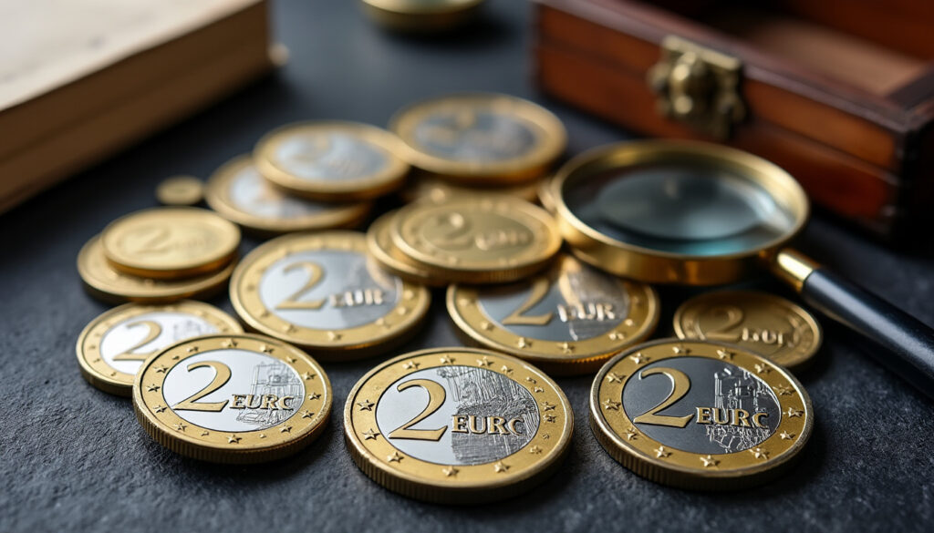 découvrez comment évaluer la valeur des pièces de 2 euros rares et bénéficiez de conseils pratiques pour enrichir votre collection de manière avisée.